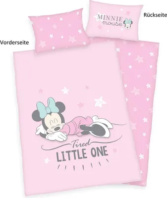 Produktbild von Disney Minnie Mouse - Oboustranné ložní prádlo - 40 x 60 / 135 x 100 cm