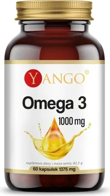 Productafbeelding van Yango Omega 3 1000 mg 60 capsules BI8950
