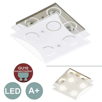 Produktbild von * Deckenleuchte Briloner "ORNA" chrom Deckenlampe LED 12W
