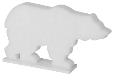 Image de Ours en mousse avec LED, 33 cm