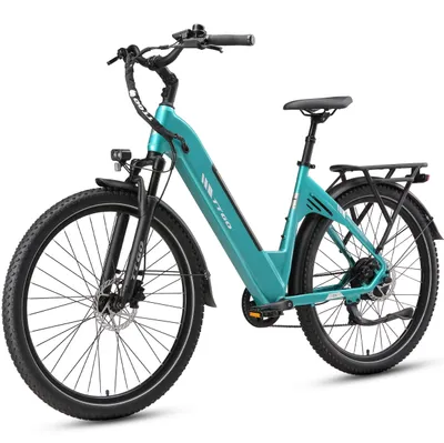 Produktbild von E-Bike Cityrad 28x2,4 Zoll, 110km, 70 Nm Hinterradmotor, C5, ZOOM Federsattelstütze 7 Gang Shimano, Kettenschaltung, Heckmotor, 648 Wh, Tiefeinstieg