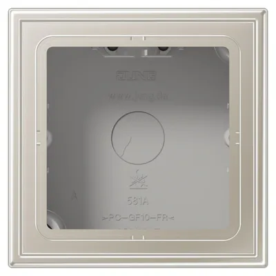 Image de Jung ES 2581 A-L Steckdose Edelstahl (ES2581A-L)