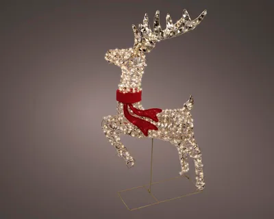 Image de Rentier Micro LED Flash CHRISTMAS