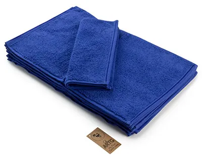 Immagine prodotto di A&R 005.50 | Asciugamano per ospiti Asciugamano per ospiti / 30 x 50 cm - Colore: True Blue - Dimensioni: 30 x 50 cm