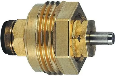 Immagine prodotto di IMI Heimeier Thermostat-Sonderoberteil bei vertauschtem Vor- und Rücklauf.