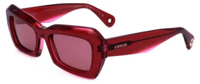 Immagine prodotto di Lanvin LNV662S Trasparente rosso 54/19/140 Occhiali da sole da donna