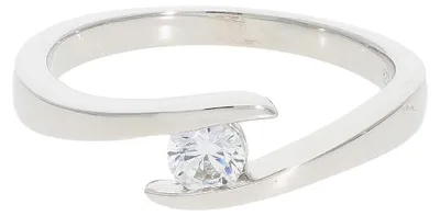 Produktbild von JuwelmaLux Ring 333 Weißgold mit Zirkonia JL10-07-0194 52