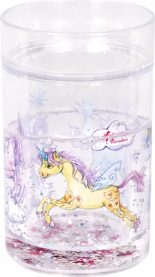 Produktbild von Coppenrath 17379 - Die Spiegelburg -  Einhorn-Paradies - Glitzerbecher