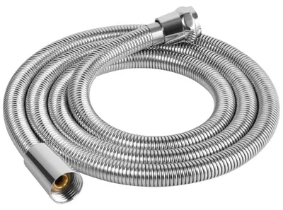 Produktbild von Brauseschlauch 1,5m Edelstahl Flexibel mit Verdrehschutz Chrom