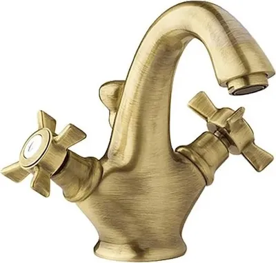 Immagine prodotto di Miscelatore per lavabo retrò in bronzo