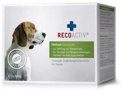 Produktbild von Recoactiv Immun Tonicum Kurpackung f.Hunde 3X90 ml