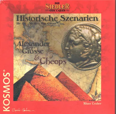 Produktbild von Die Siedler von Catan - Historische Szenarien Alexander der Große & Cheops Erweiterung