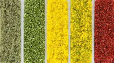 Produktbild von Faller 181388 Belaubungsmaterial Sommer-Mix, 5 Sorten Epoche