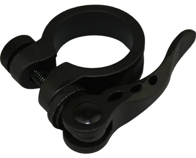 Produktbild von VWP zadelklempen mit Schnellspanner 25,4 mm Aluminium schwarz