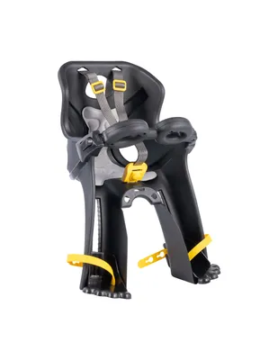 Produktbild von Bellelli Freccia – Fahrradsitz vorne – B-Fix-Befestigung – Befestigung am Rahmen – Von 9 Monaten bis 3 Jahren – Max. 15 kg – Schwarz