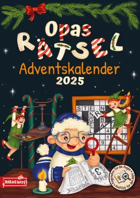 Produktbild von Opas Rätsel Adventskalender 2025