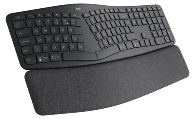 Immagine prodotto di Logitech Ergo K860 per la tastiera aziendale RF senza fili + Bluetooth Svizzera Grafite (920-010347)