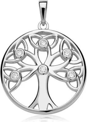 Produktbild von Anhänger aus Silber mit Lebensbaum-Design