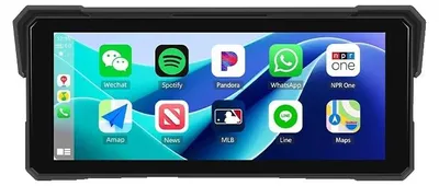 Produktbild von Motorrad GPS, wasserdichtes Design, drahtlose Konnektivität, 8,1 Zoll