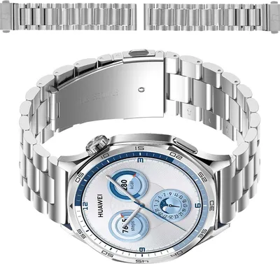 Produktbild von Bizon Armbanduhr Aura Smartwatch 22mm silber