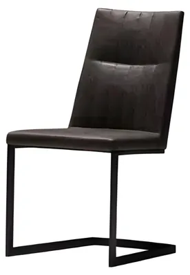 Obrázek produktu pro Elegantní černá kovová židle v klasickém designu