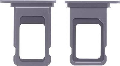 Immagine prodotto di Clappio, supporto per scheda SIM di ricambio per Apple iPhone 11, colore viola