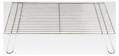 Produktbild von Grillrost 70 x 40 cm mit Griff aus rostfreiem und elektropoliertem Edelstahl