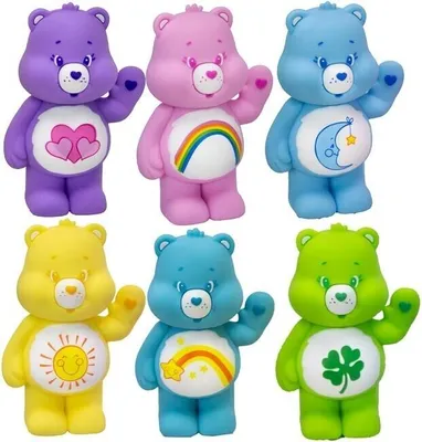 Produktbild von Glücksbärchis 6-er Set Herzbärchi Glücksbärchi Figur Figuren 8 cm