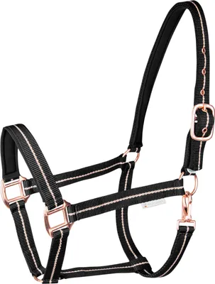 Image de Licol Waldhausen Rosé Licol d'écurie Noir WB