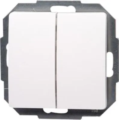 Produktbild von Kopp Serienschalter 10AX, 250VPARIS, arktis