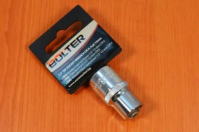 Produktbild von Stecknuss Steckschlüssel Einsätze Nüsse kurz Nuss 6 kant 1/2"-12mm