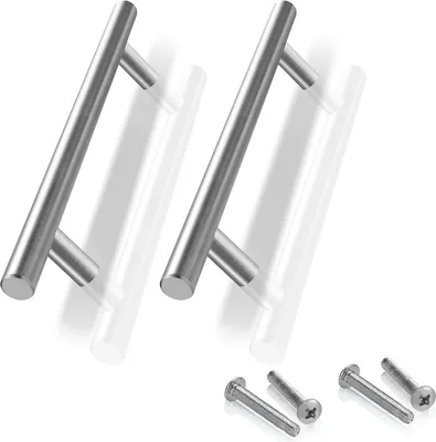 Zdjęcie produktu dla Clanmacy uchwyt do szafki uchwyt meblowy uchwyt kuchenny uchwyt do drzwi uchwyt kuchenny 220x160x12MM 10 sztuk
