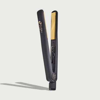 Produktbild von Golden Curl GC_829_GOLD, Glättbürste, Warm, Drehregler, Alle Haare, 230 °C, Schwarz, Gold