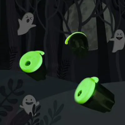 Immagine prodotto di Kores SP35819 Kores temperino doppio "Spooky", nero/bianco