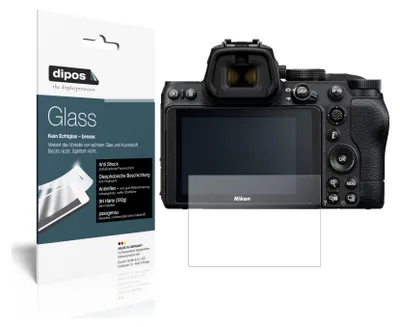 Obrázok produktu pre 1x ochranná fólia pre Nikon Z5 matná - proti nárazom 9H fólia dipos Glass plastové sklo