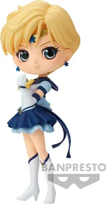 Produktbild von Banpresto Q Posket Sailor Uranus Ver.b Pretty Soldier Sailor Moon Figur 14 Cm Gelb  Gelb One Size