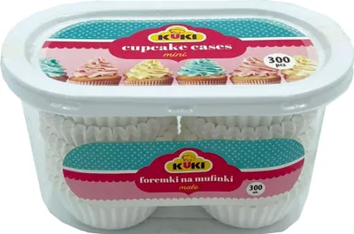 Produktbild von KUKI Muffinförmchen, 1 Packung, 300 Stück (Mini)