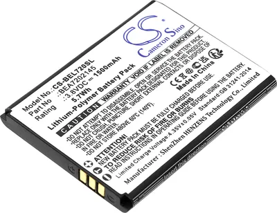 Produktbild von TECHTEK Akkus  Kompatibel mit [Bea-fon] SL720, SL720i, SL720i_EU001B Ersetzt BEA7202145, für SL720, für SL720i