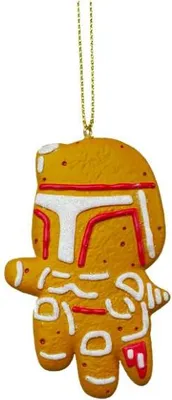 Produktbild von Original Disney Star Wars Mandalorianer Lebkuchen-Weihnachtsschmuck für den Weihnachtsbaum