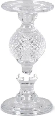 Produktbild von Rasteli Kerzenständer-Kerzenleuchter für Tischkerze Glas D 11,5 cm H 23,5 cm