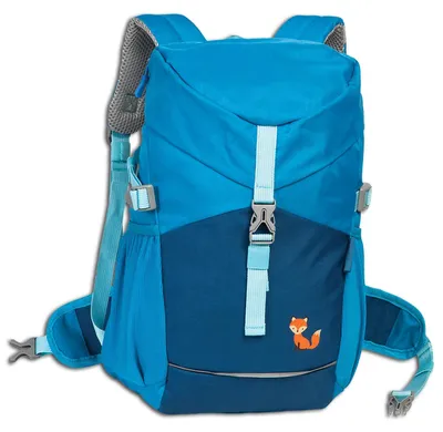 Image de Fabrizio Go Green sac à dos pour enfants renard bleu polyester recyclé ORI222B