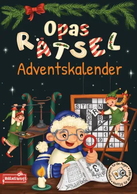 Produktbild von Opas Rätsel Adventskalender 2025