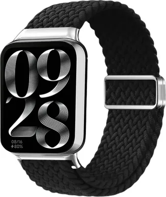 Produktbild von INF Xiaomi Smart Band Armband aus geflochtenem Nylon in Obsidianschwarz Xiaomi 9 Pro