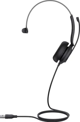 Obrázok produktu pre Yealink UH35 Mono UC, Kábel, 20 - 20000 Hz, Kancelária / call centrum, 96,5 g, Slúchadlá s mikrofónom, Čierna