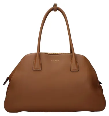 Produktbild von Prada Medium Shopping Soft Grain Karamell Kalbsleder