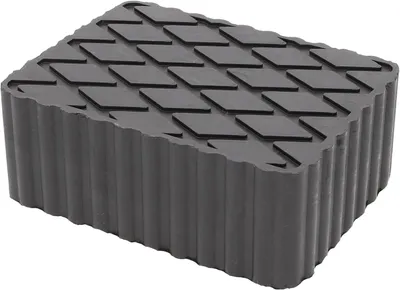Productafbeelding van Rubberen onderlegger voor hefbruggen, 160 x 120 x 60 mm