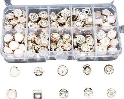 Produktbild von INF Kleiderknöpfe für Dekoration und DIY, 100er Pack