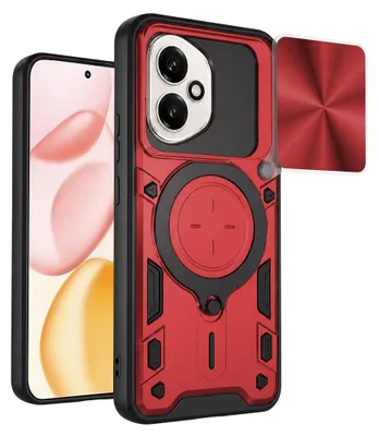 Produktbild von Techsuit - CamGuard Pro Hülle für Honor 400 - rot
