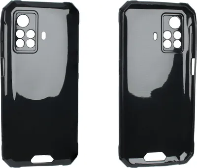 Immagine prodotto di caseroxx custodia protettiva in TPU compatibile con Blackview BV9200, custodia per cellulare in gomma nera