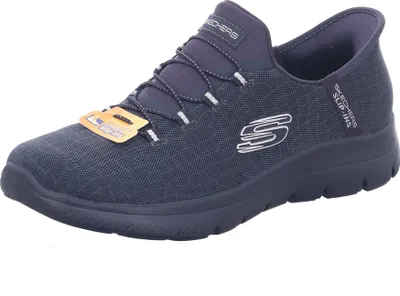 Obrázok produktu pre Skechers Sneakers 150128-DKNV in Dark Navy Mesh/ Silver Trim color size 41